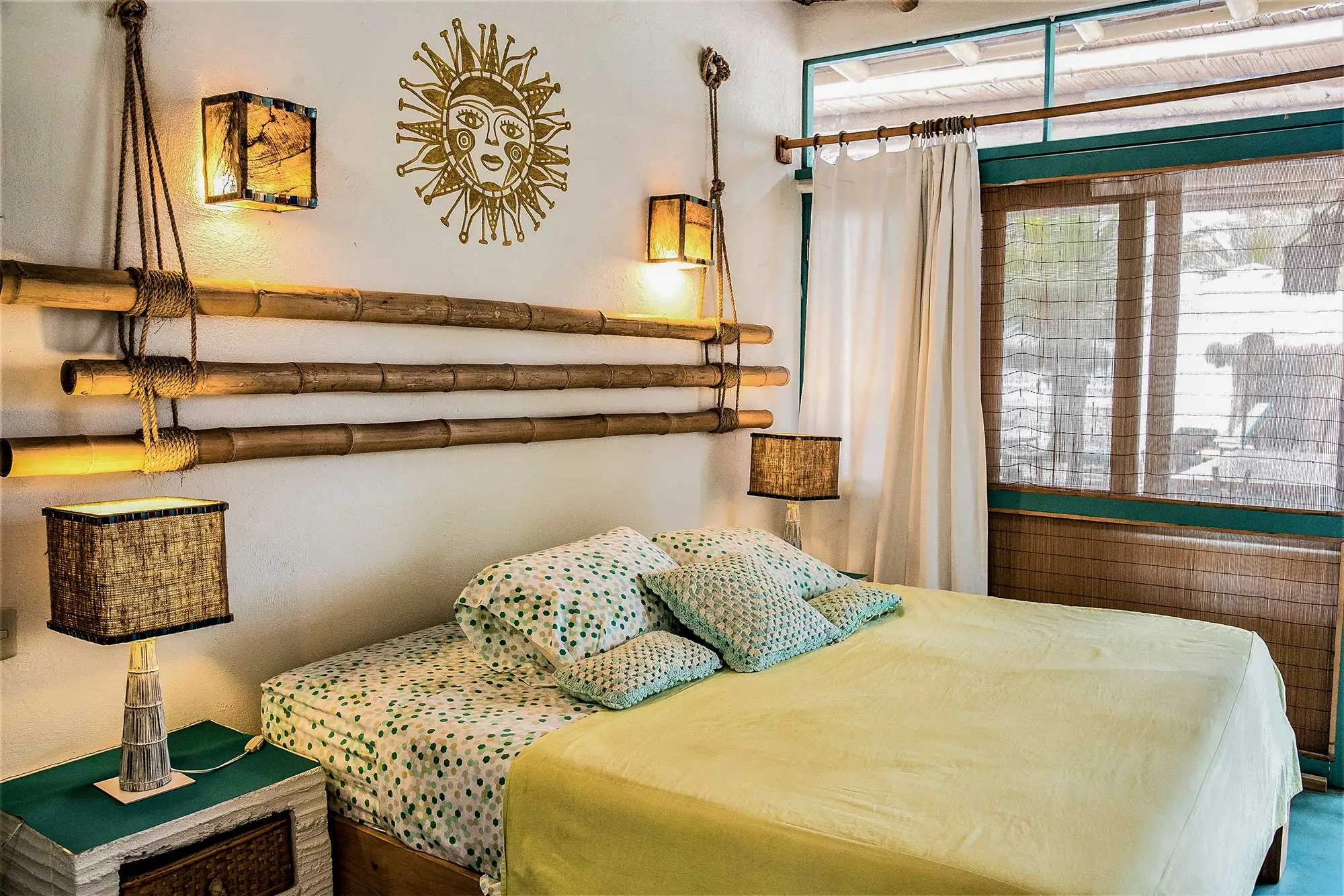 Habitación acogedora con vista al mar — La Posada de los Tumpis